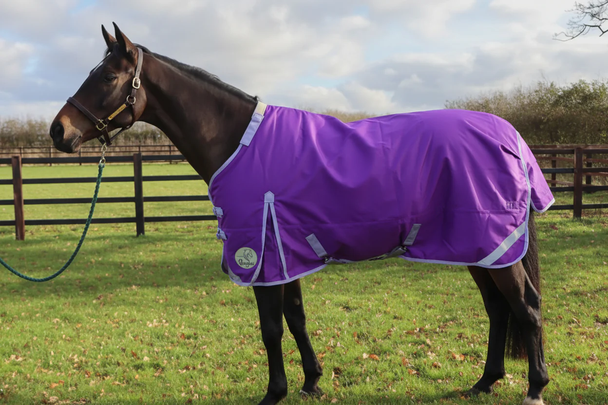 50g V2 Lightweight 1200D Standard Turnout Rug - Image 3