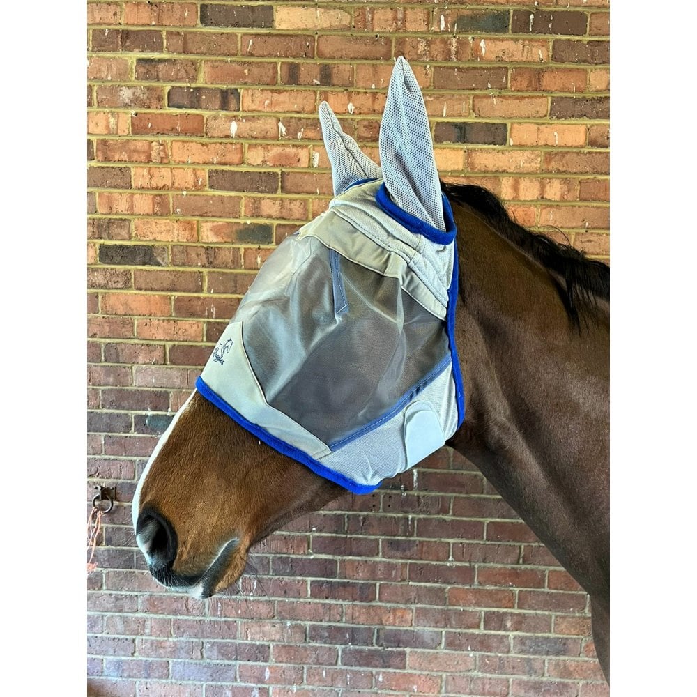 Fly Mask With Ears With Or Without Nose Guard - Image 3