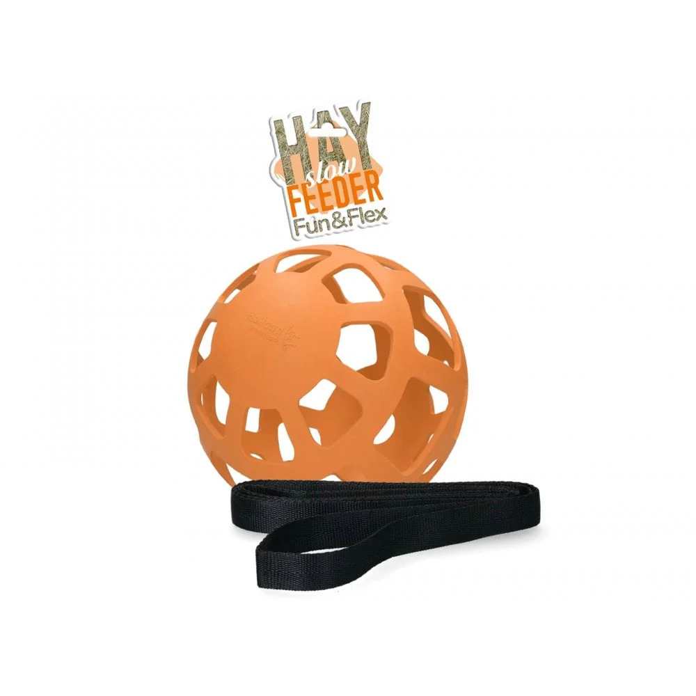 Hay Slow Feeder Fun and Flex 22cm Ball - Image 5