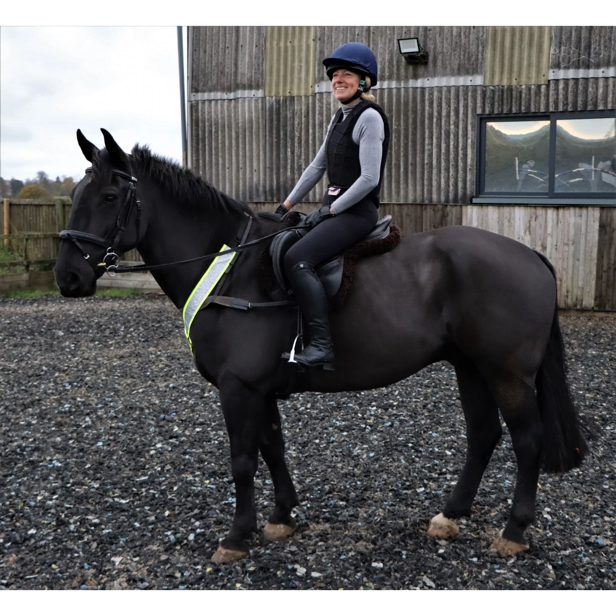 Hi-Viz Adjustable Breast Plate - Image 3
