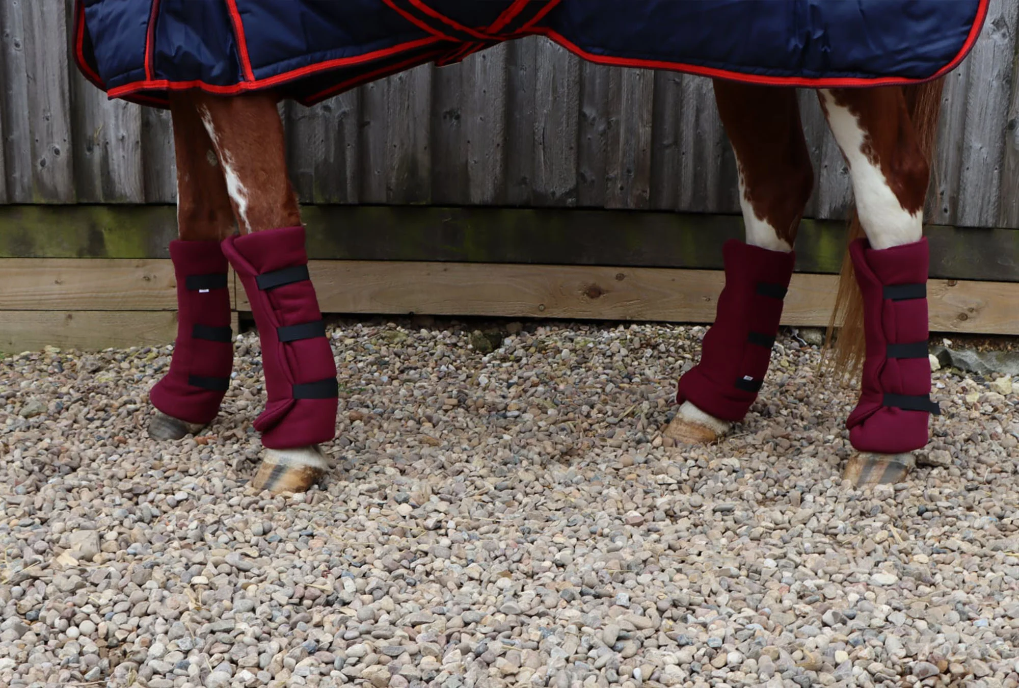 Horse/Pony Fleece Leg Wraps - Set of 4 - Image 5