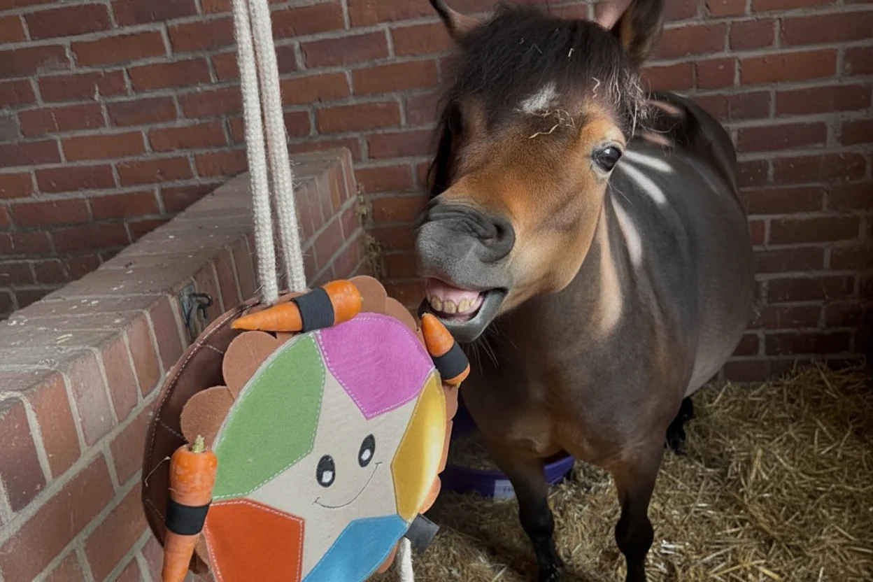 Horse Toy - Carrot Cake