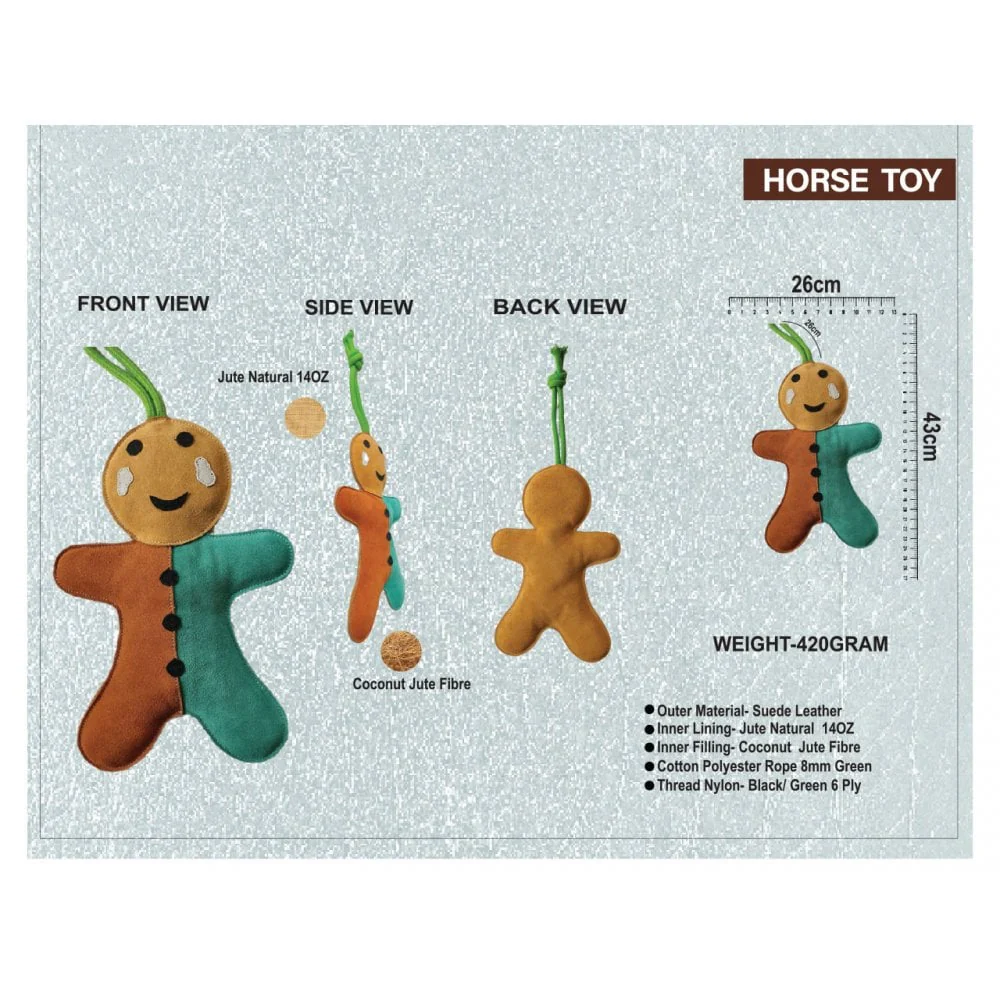 Horse Toy - Gingerbreadman - Image 8