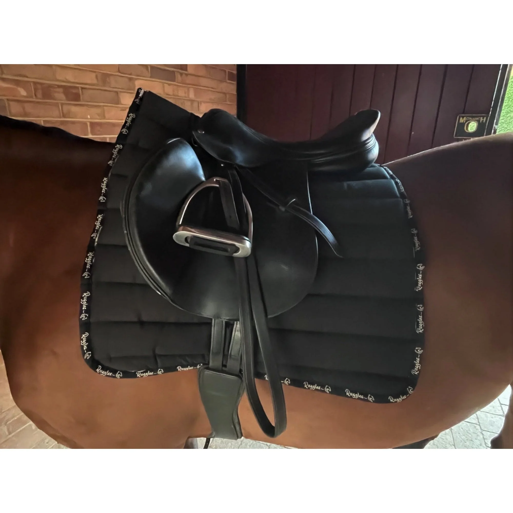 Quilted Reversible Saddle Pad - Image 3