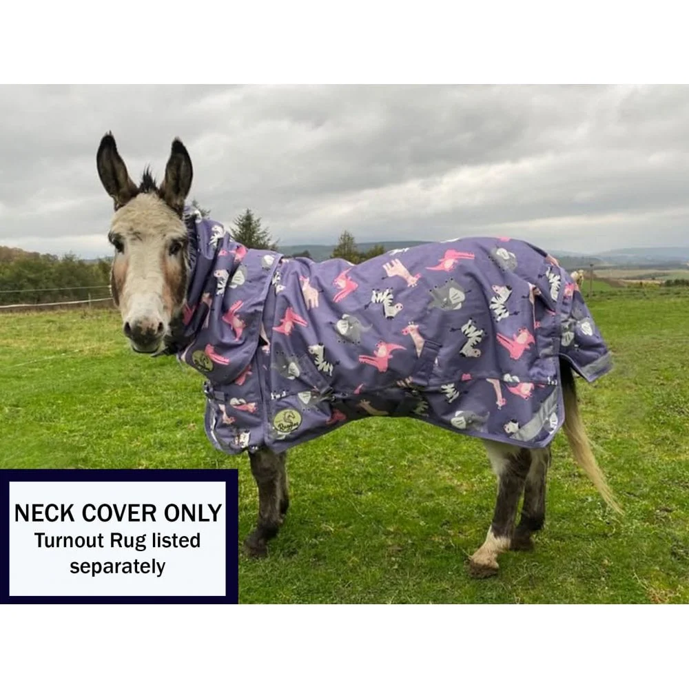 Shetland-Miniature-Donkey 50g V2 Neck Cover Only (Matching Rug Available Separately) - Clearance - Image 3