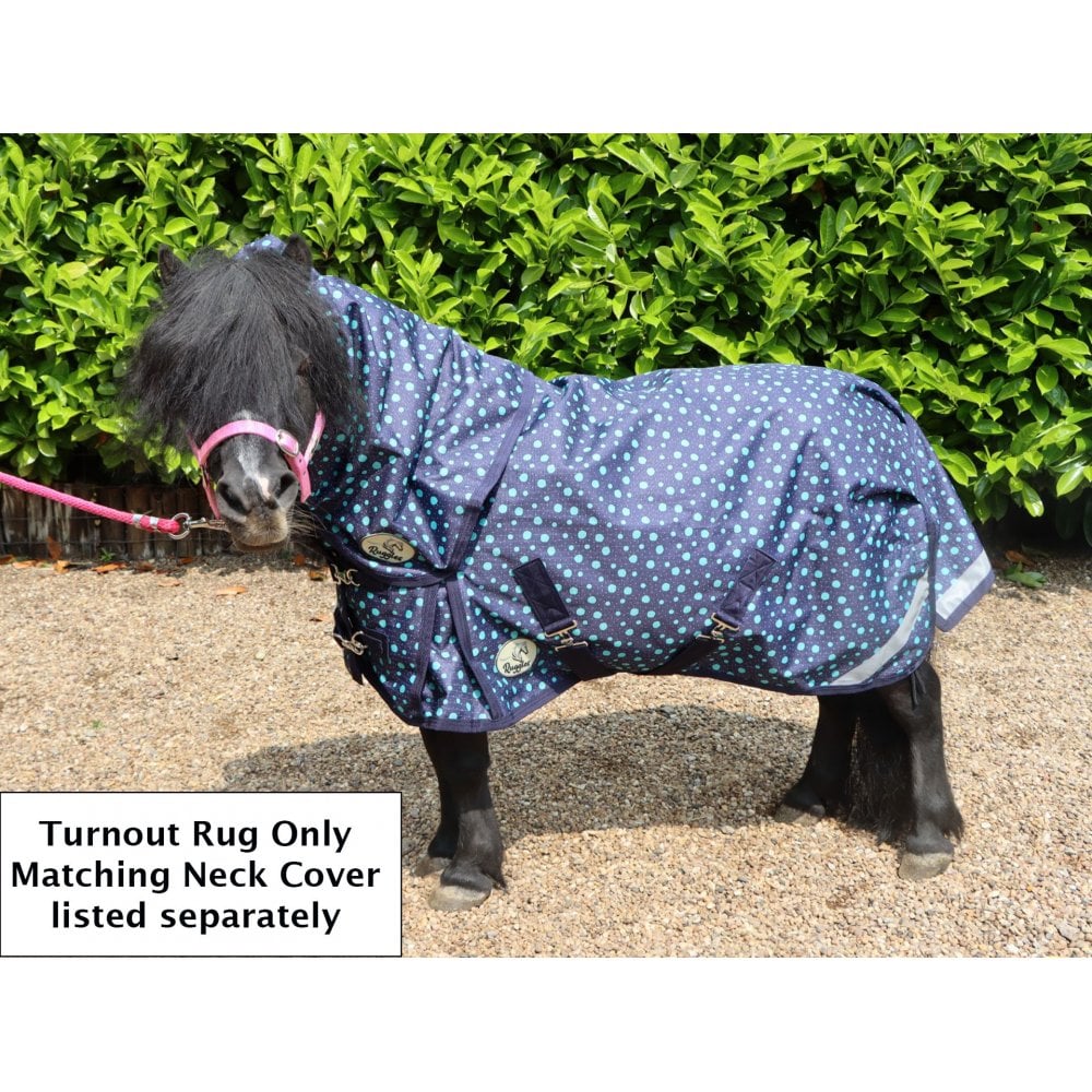 Shetland-Miniature-Donkey-Section A V2 Lightweight No Fill Turnout Rug - Image 5