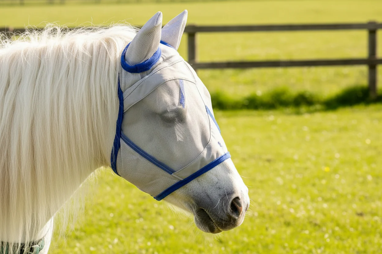 Shetland-Miniature-Section A Fly Mask - Image 10