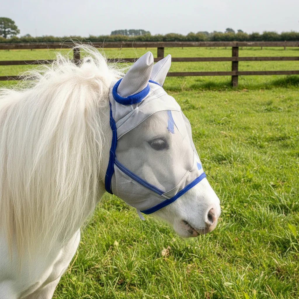 Shetland-Miniature-Section A Fly Mask - Image 5