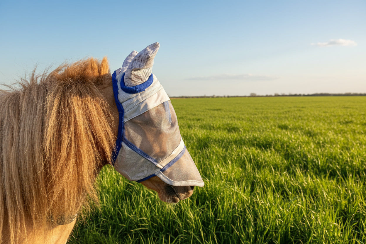 Shetland-Miniature-Section A Fly Mask - Image 9