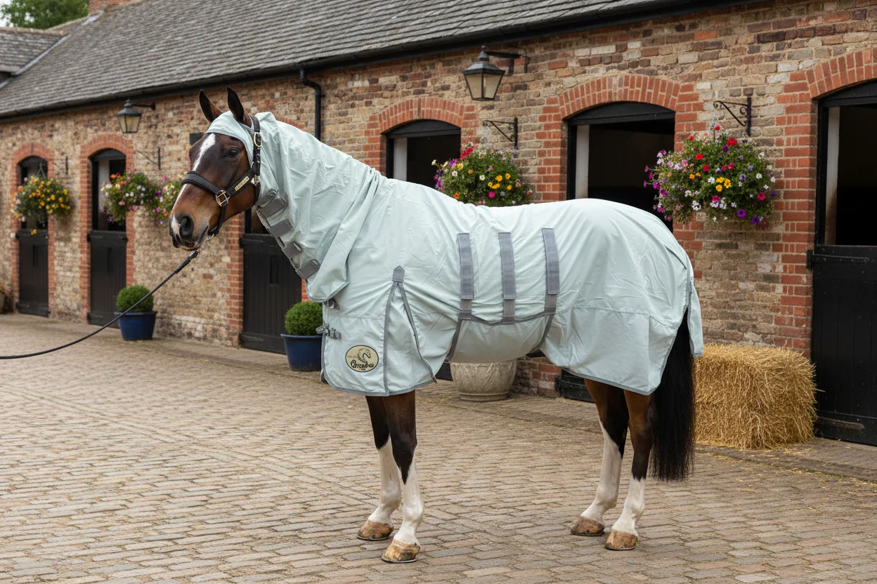 UV Combo Fly Rug With Tail Flap - Water Repellent Version - Image 4