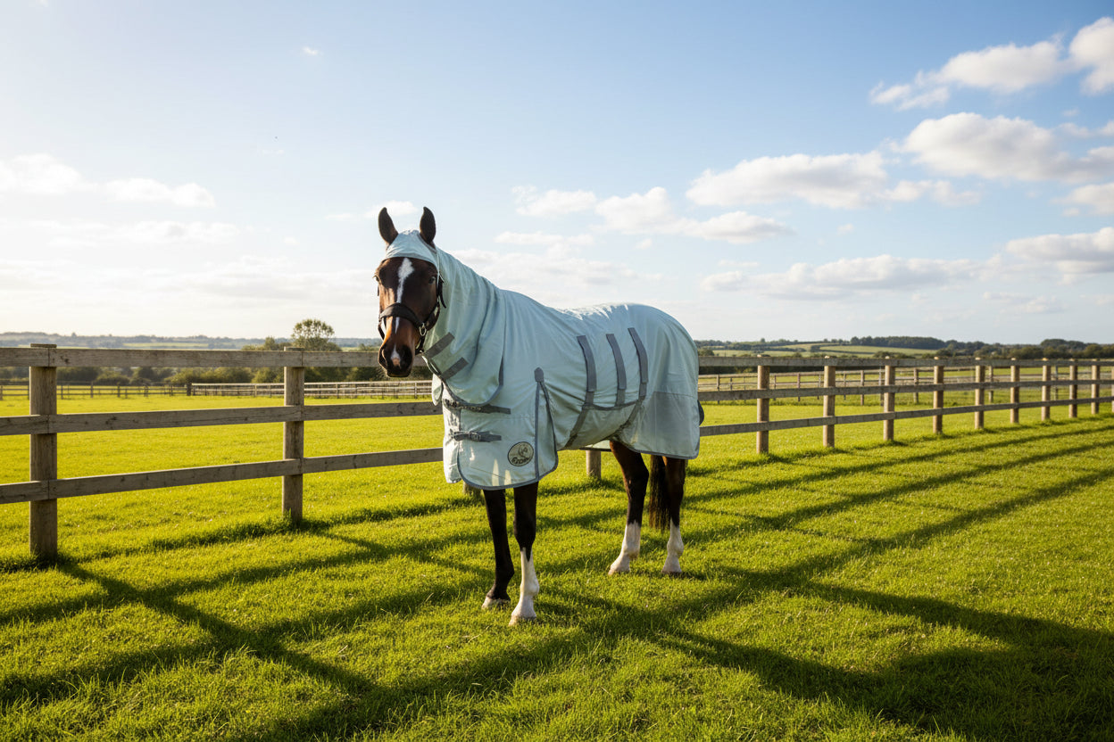 UV Combo Fly Rug With Tail Flap - Water Repellent Version - Image 5
